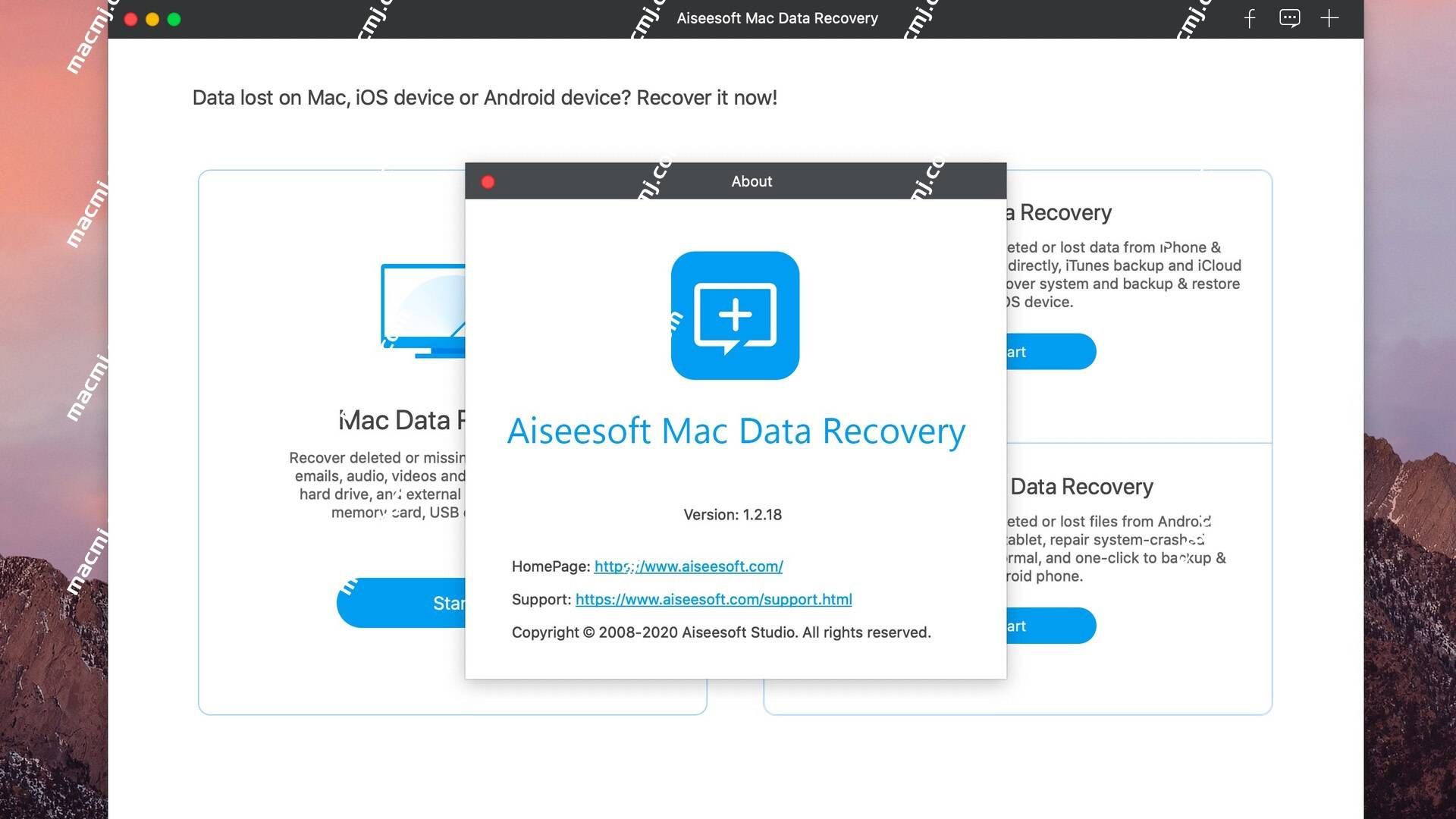 Aiseesoft Data Recovery for Mac(专业数据恢复软件)