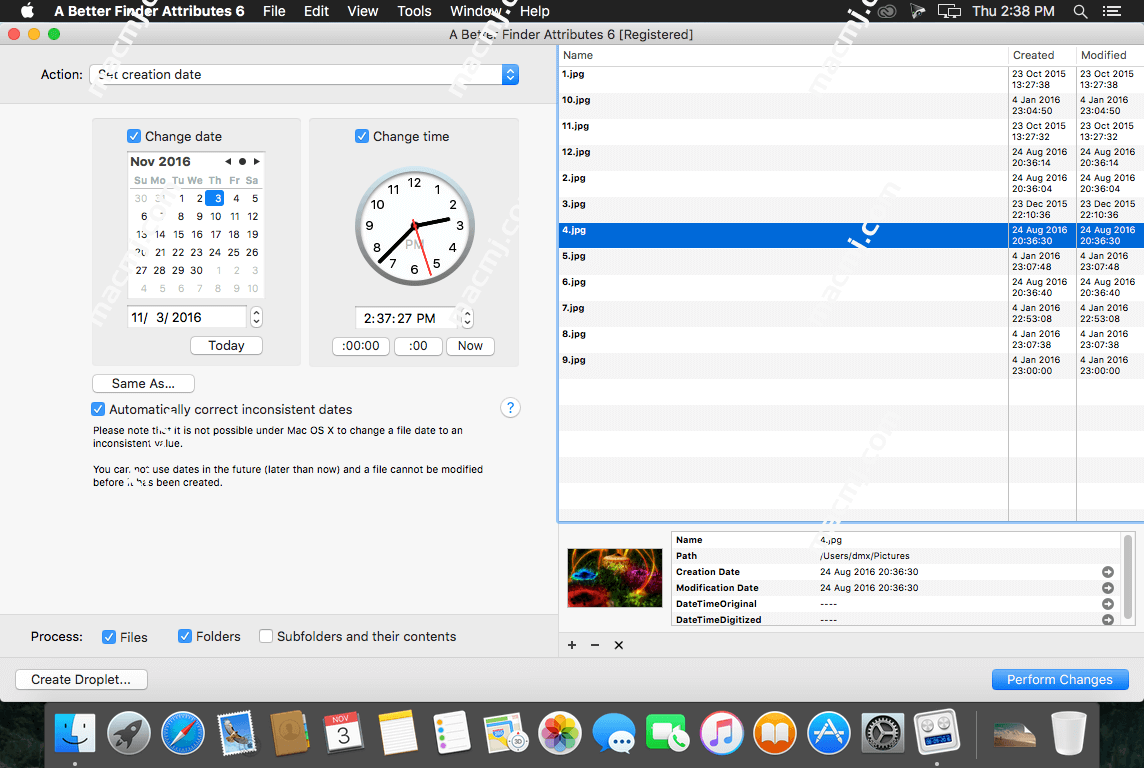 A Better Finder Attributes 7 for Mac(文件批量重命名工具)