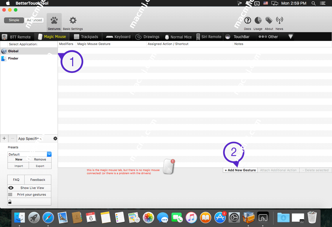 Bettertouchtool for Mac(鼠标增强软件)