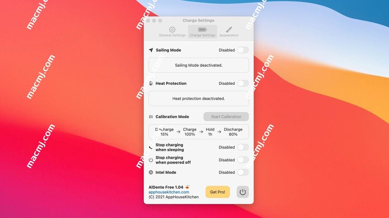 AlDente Pro for Mac(电池最大充电限制工具)