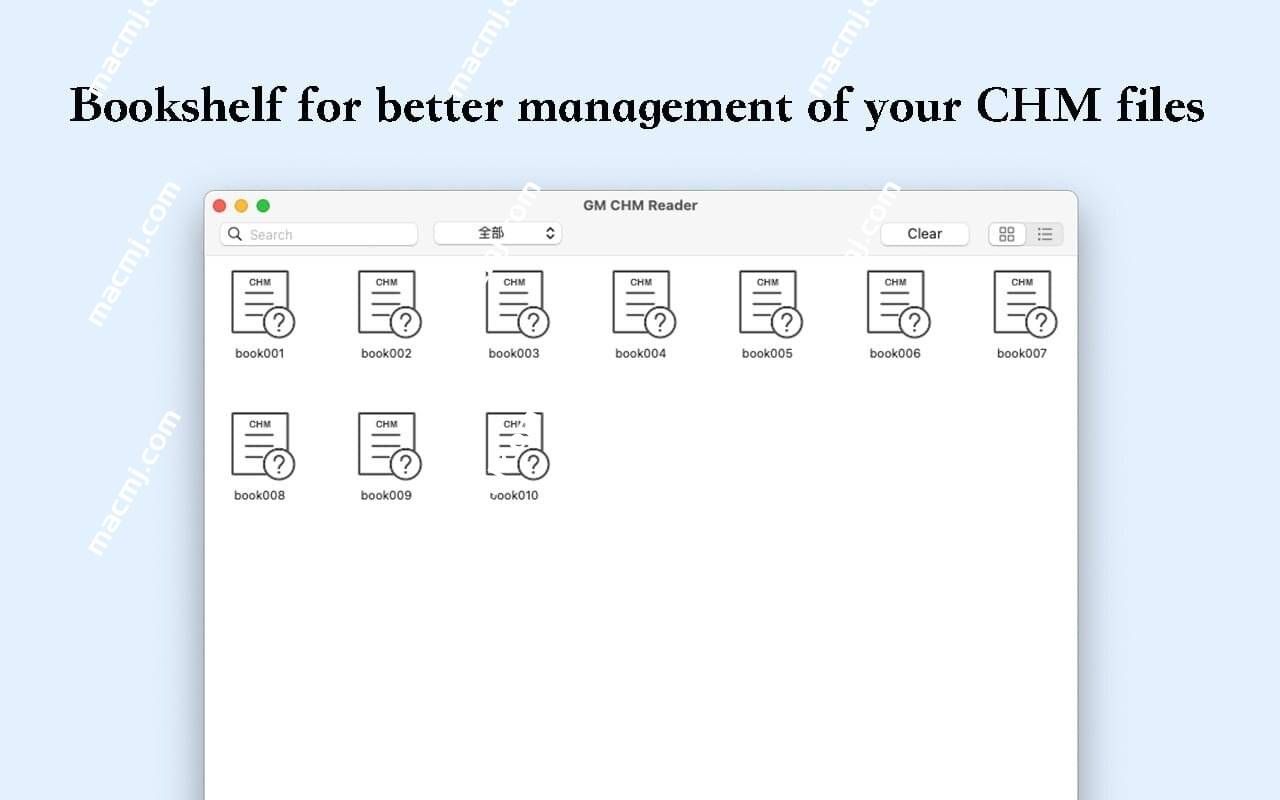 GM CHM Reader Pro for mac(CHM阅读器)