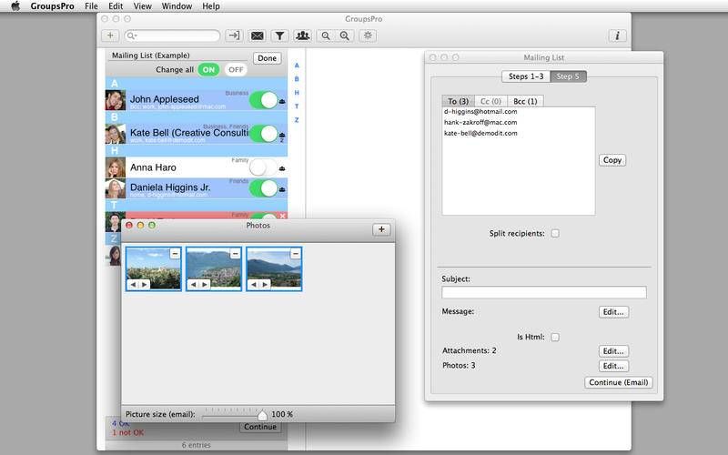 GroupsPro for Mac(通讯录和邮件管理)
