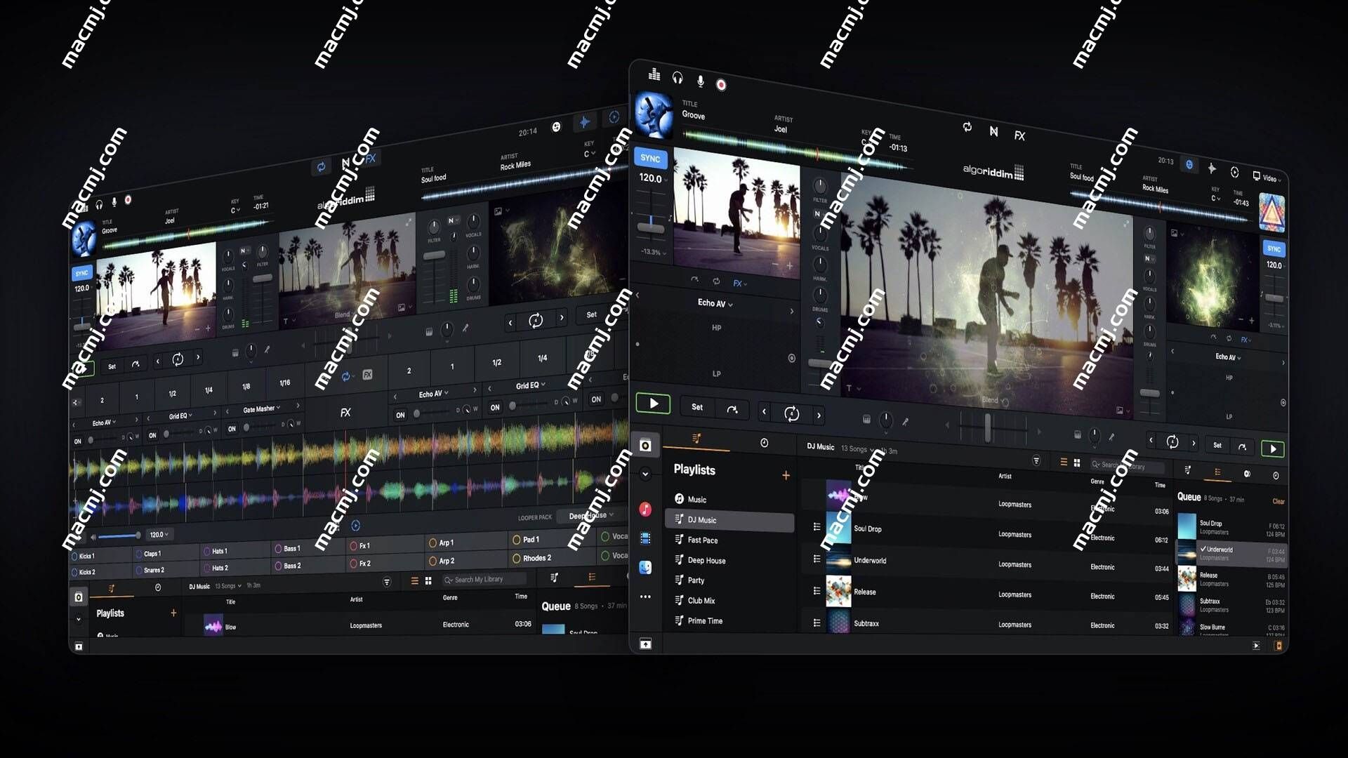 Algoriddim djay Pro Ai for Mac(DJ混音软件)