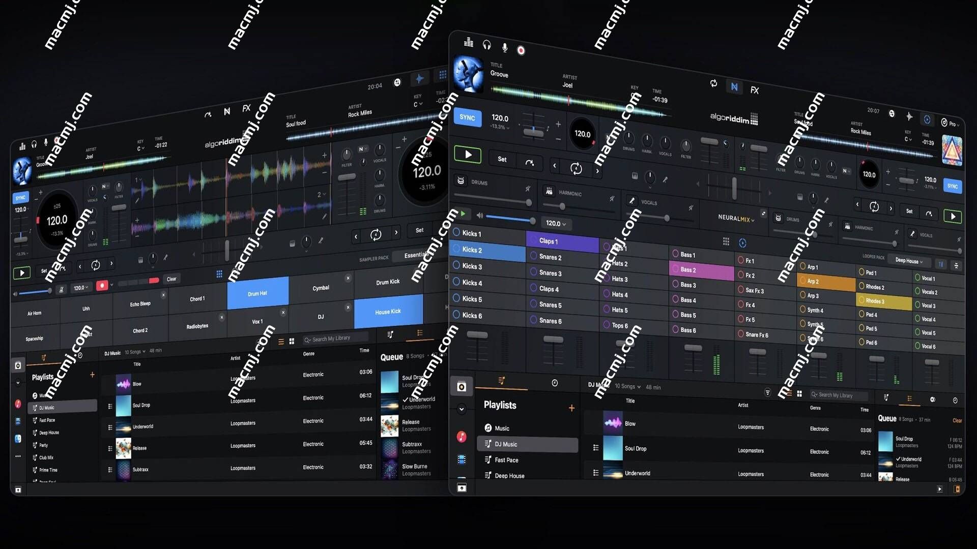 Algoriddim djay Pro Ai for Mac(DJ混音软件)