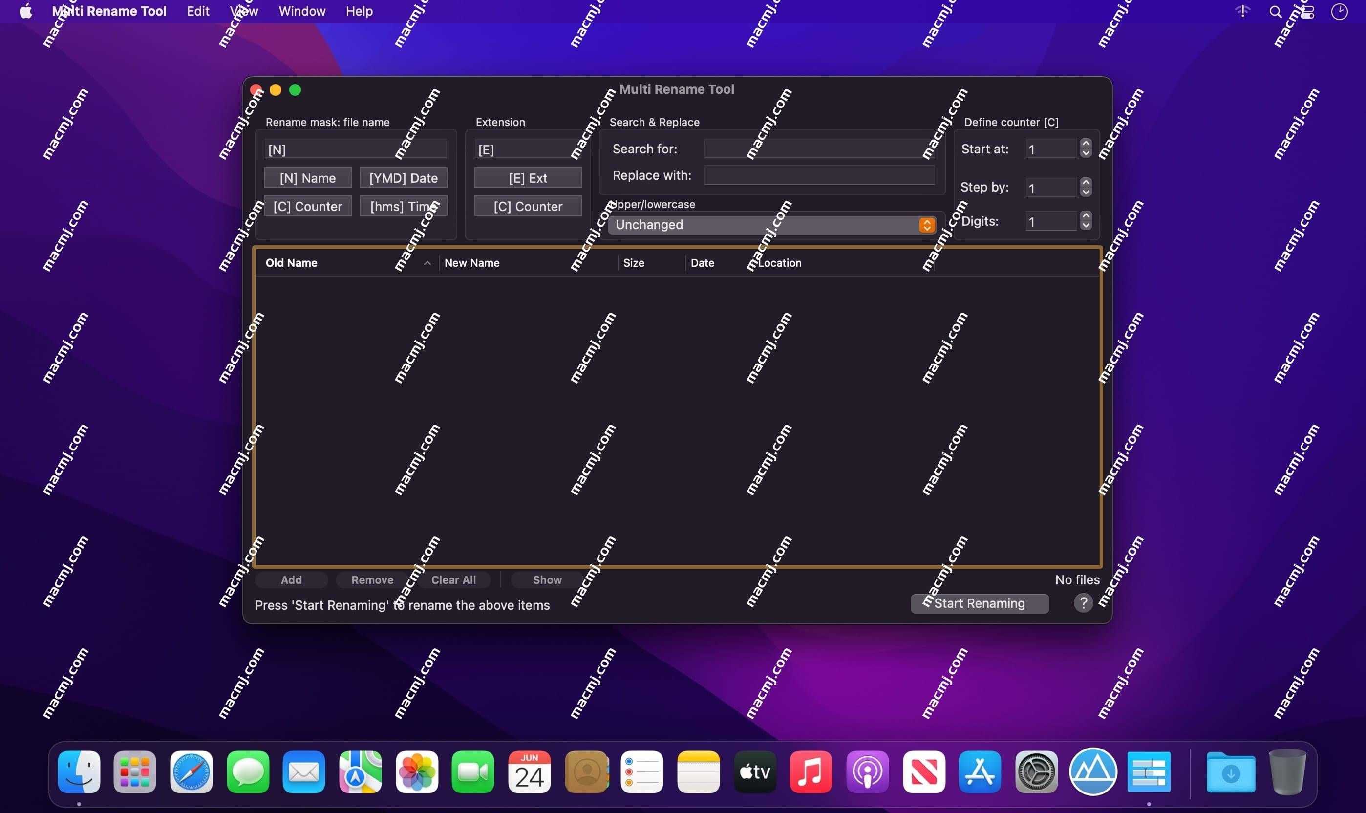 Multi Rename Tool for Mac(批量重命名工具)