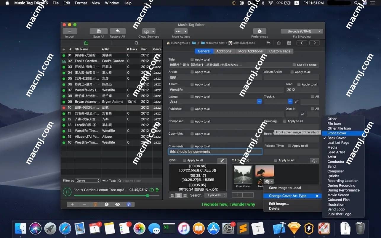 Music Tag Editor Pro for mac(音频标签管理)