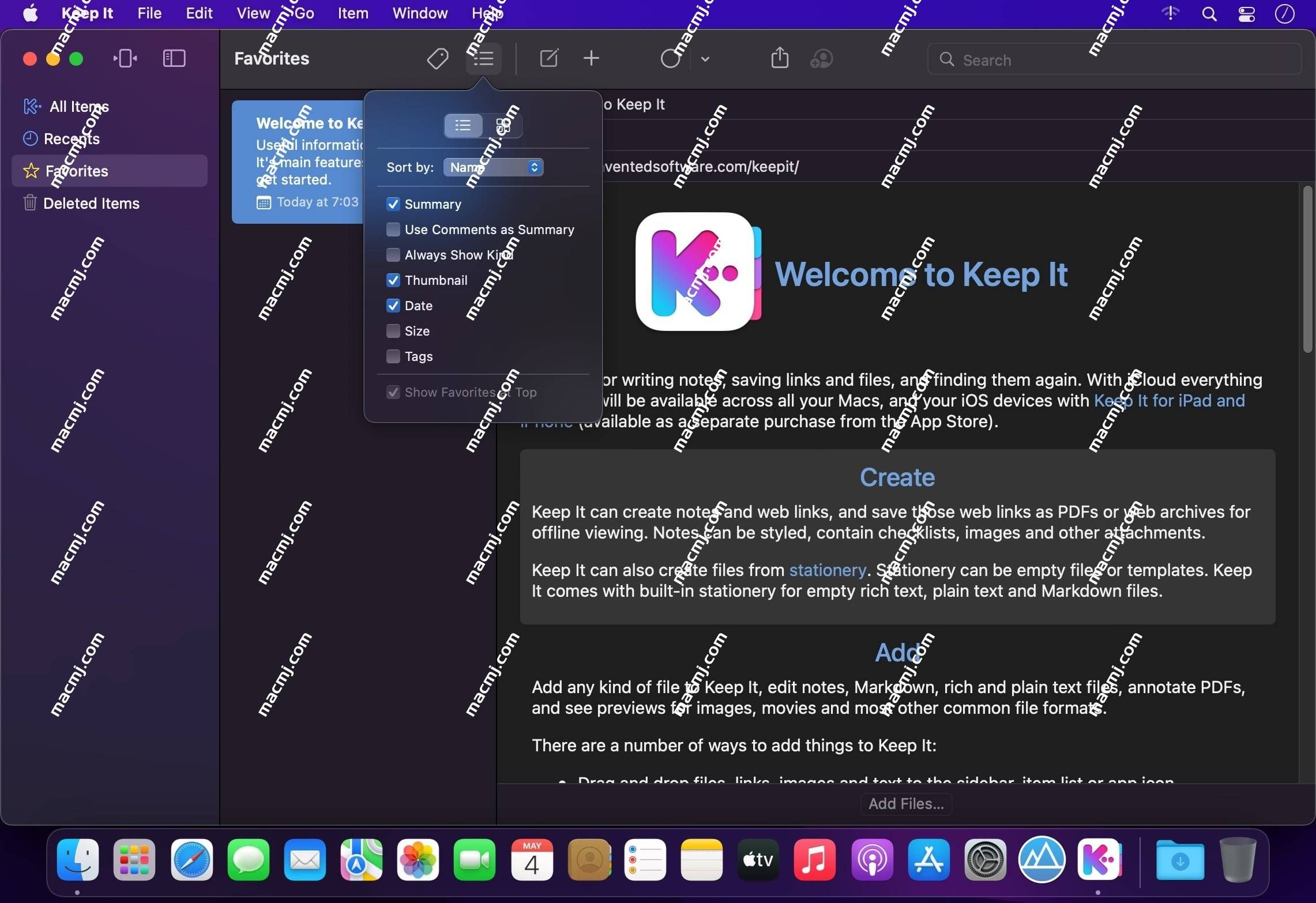 Keep It for mac &#8211; Mac笔记应用