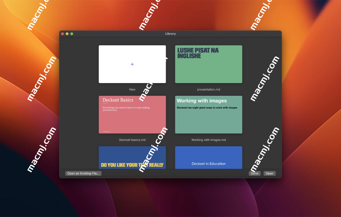 Deckset for Mac(MD文档转幻灯片软件) 