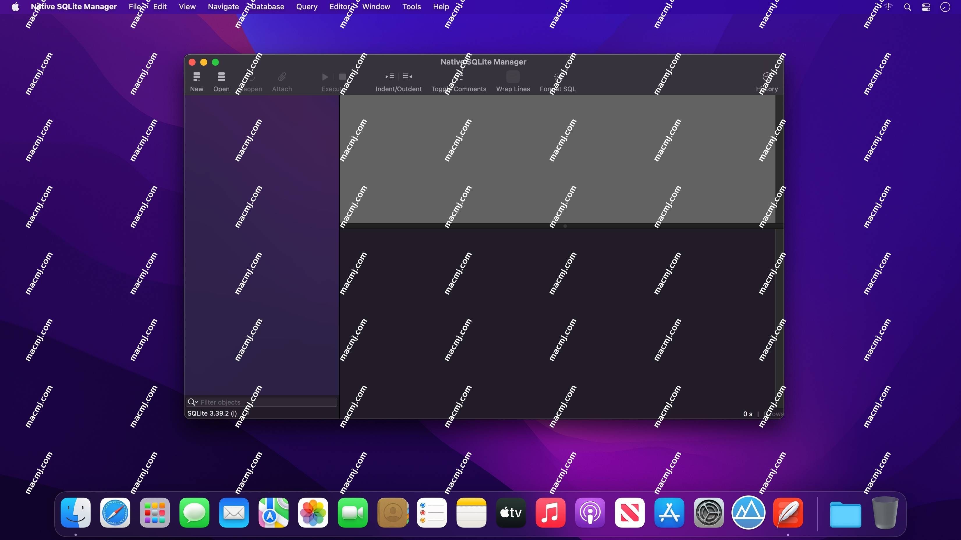 Native SQLite Manager for Mac(原生SQLite数据库管理器)