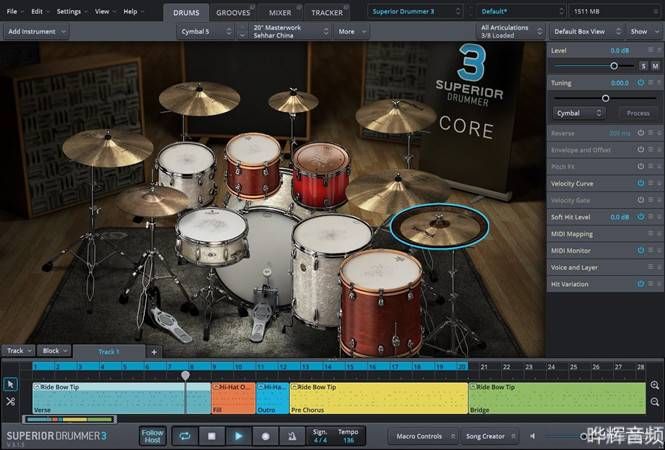 Toontrack Superior Drummer for Mac(超级鼓手Mac版)