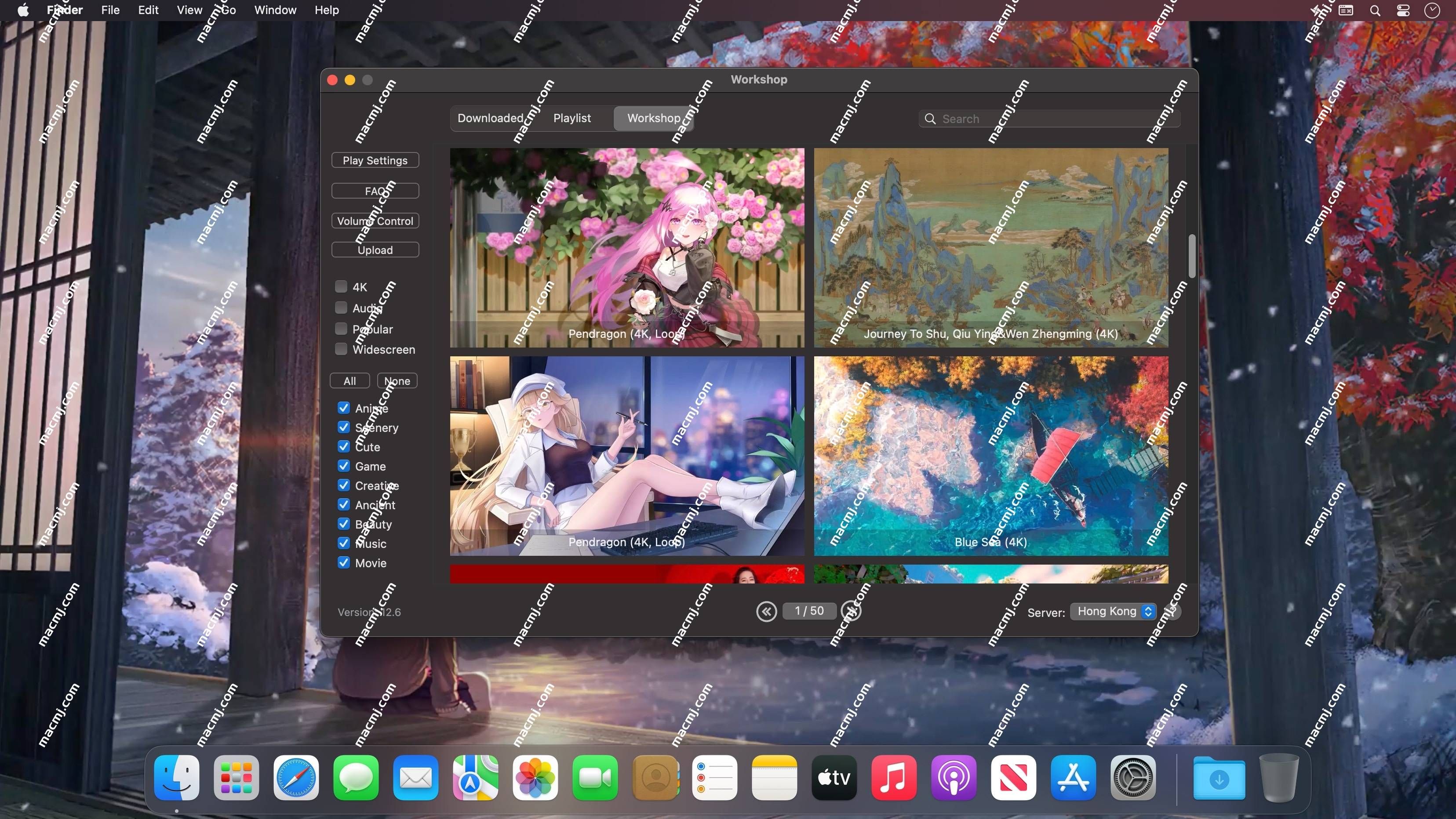 Dynamic Wallpaper for Mac(精美的动态壁纸)