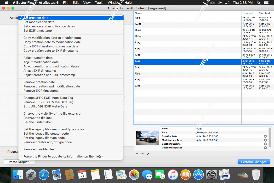 A Better Finder Attributes 7 for Mac(文件批量重命名工具)