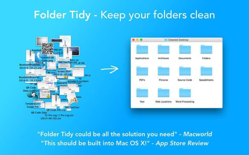 Folder Tidy for mac(Mac桌面文件整理工具)