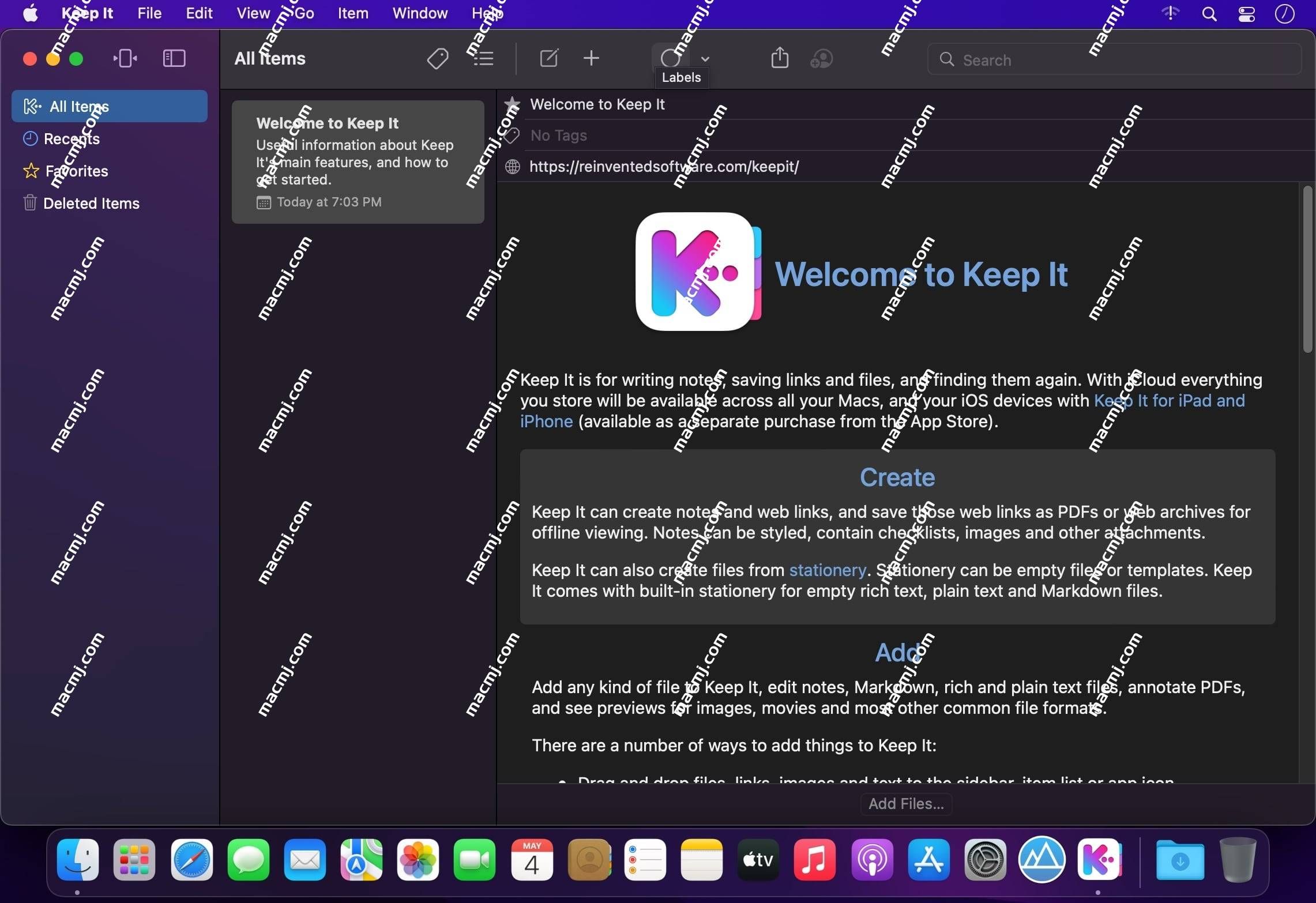 Keep It for mac &#8211; Mac笔记应用