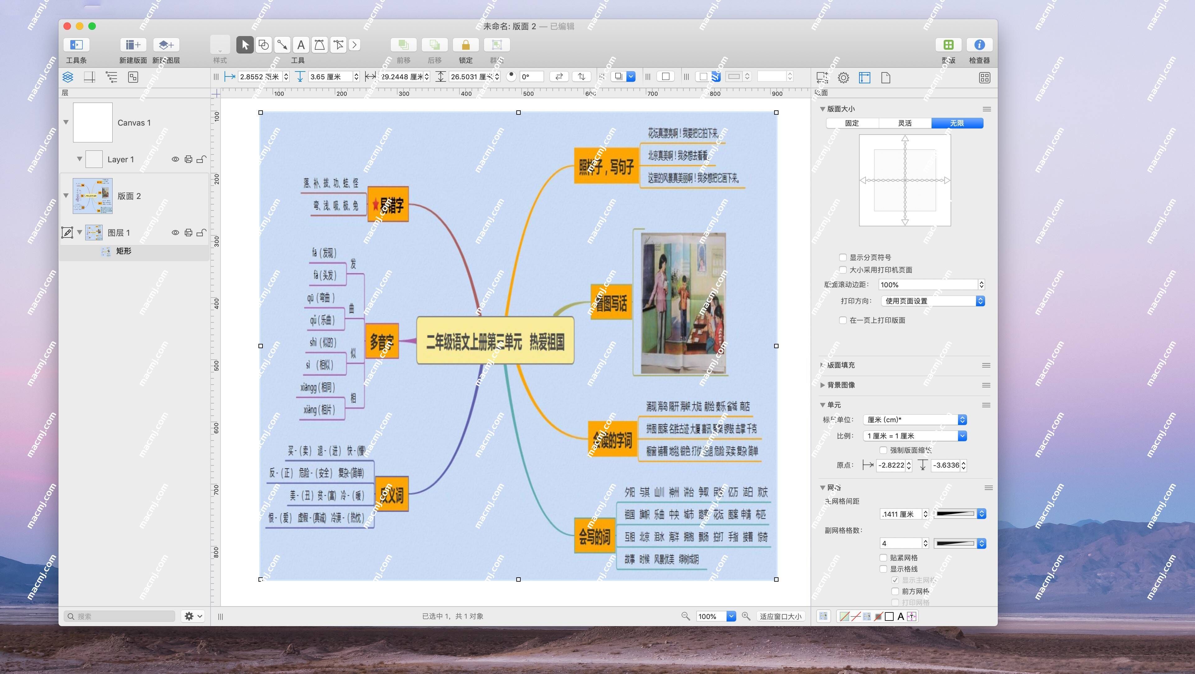 OmniGraffle for mac(思维导图软件)