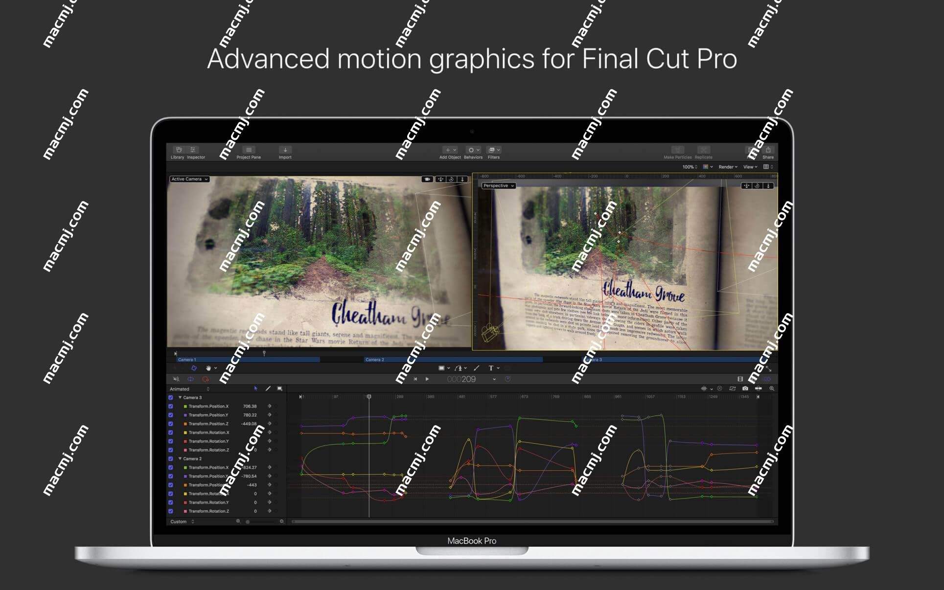 Motion 5 for Mac(视频后期特效处理)