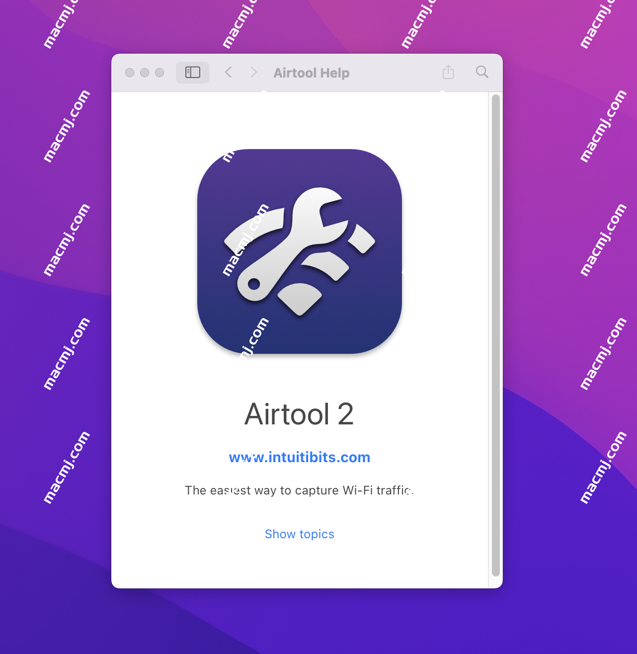 Airtool for Mac(系统菜单栏网络工具)