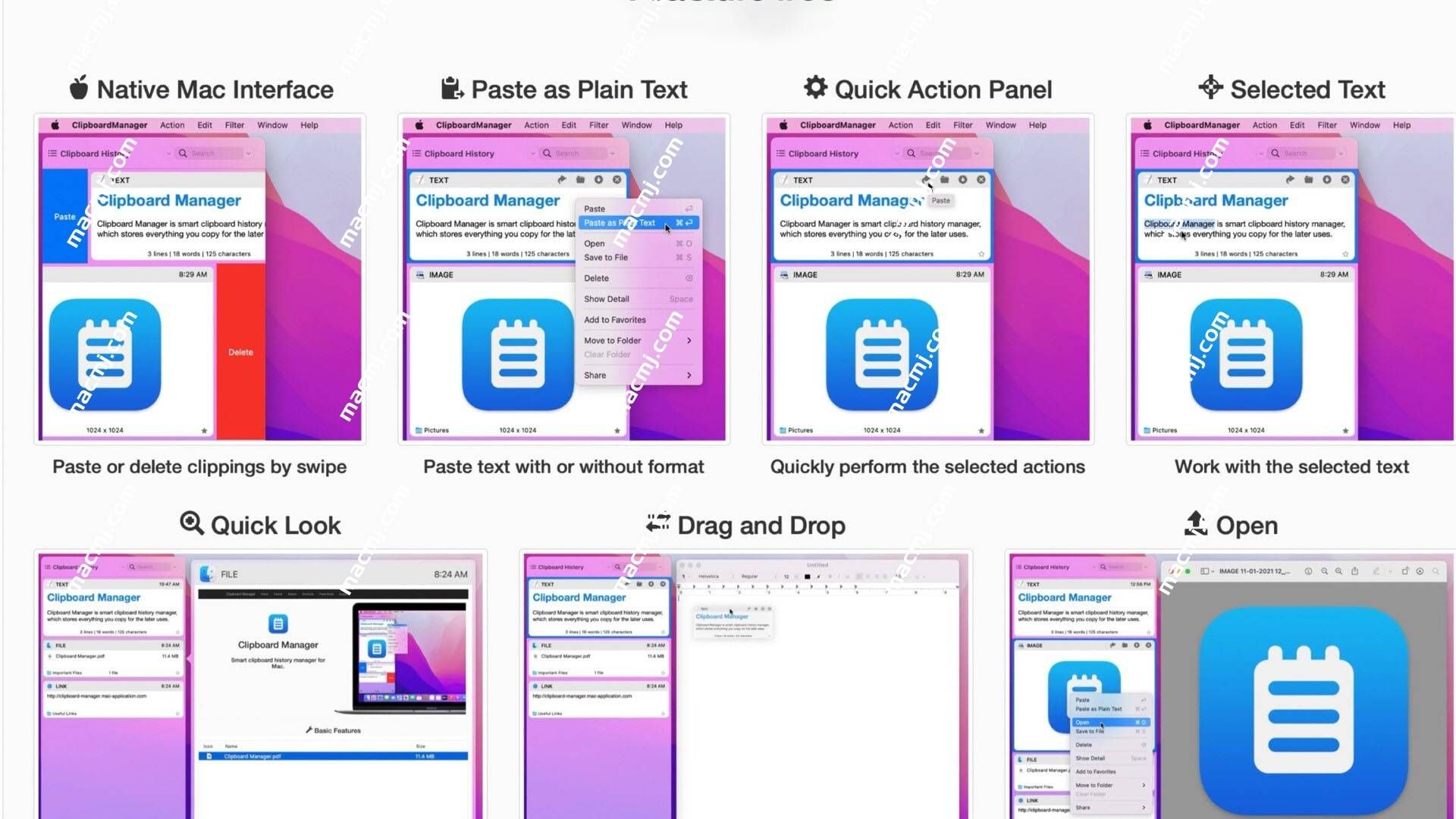 Clipboard Manager for mac(mac剪贴板管理工具)