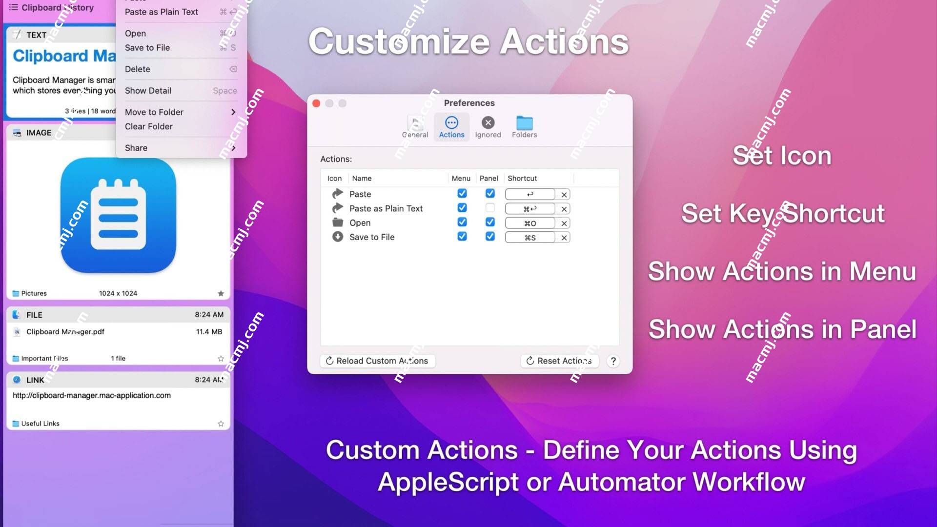 Clipboard Manager for mac(mac剪贴板管理工具)
