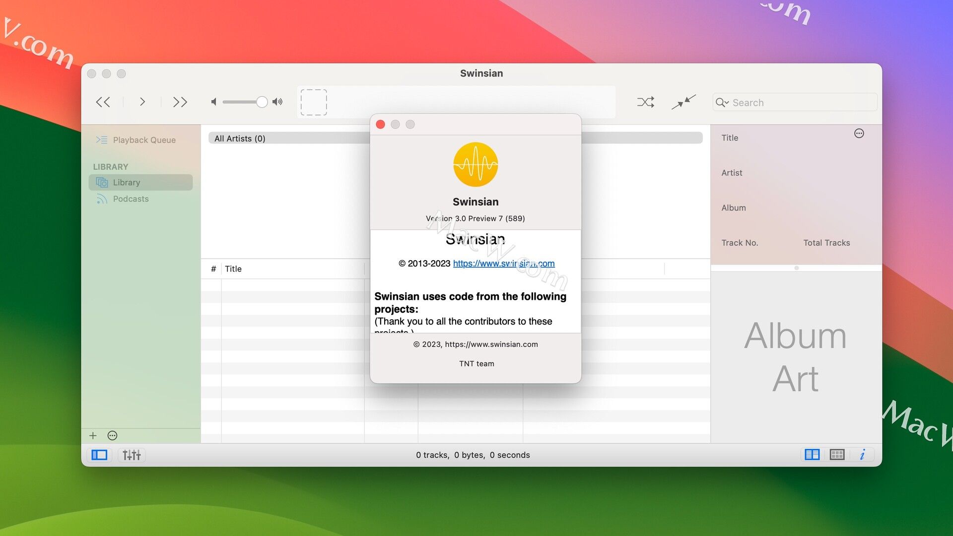 Swinsian for Mac(mac音乐播放器)