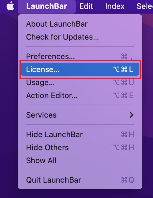 LaunchBar for Mac(程序快速启动工具)