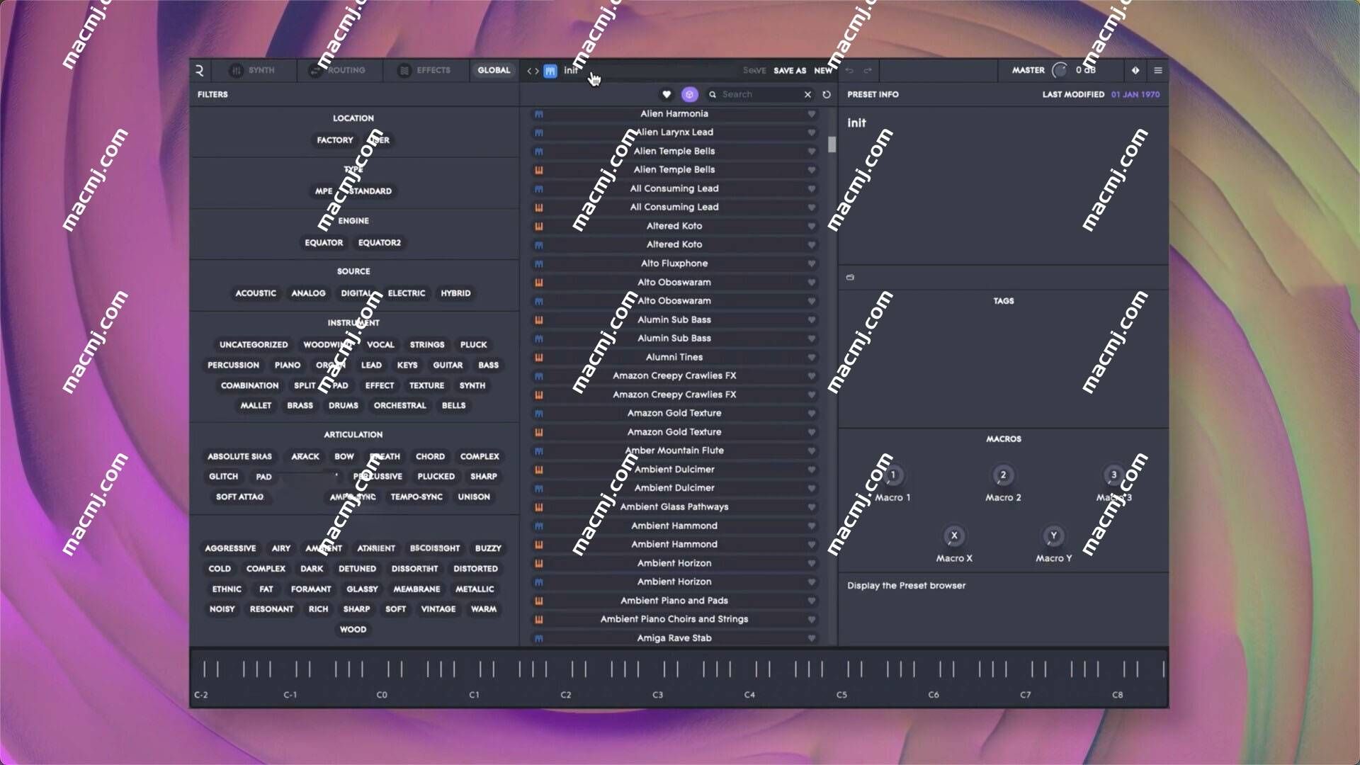 ROLI Equator2 for mac(无限混合合成器)