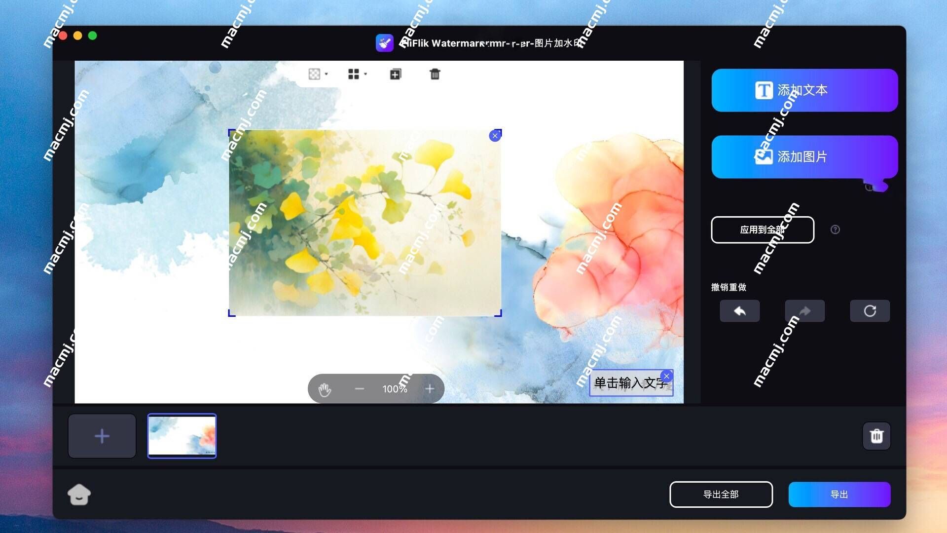 FliFlik Watermark Remover for Mac(去水印工具)