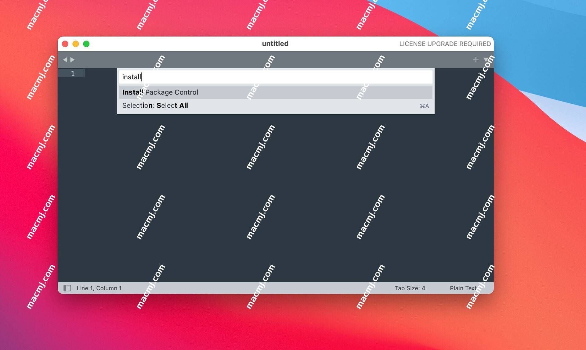 sublime text for Mac(代码编辑器)