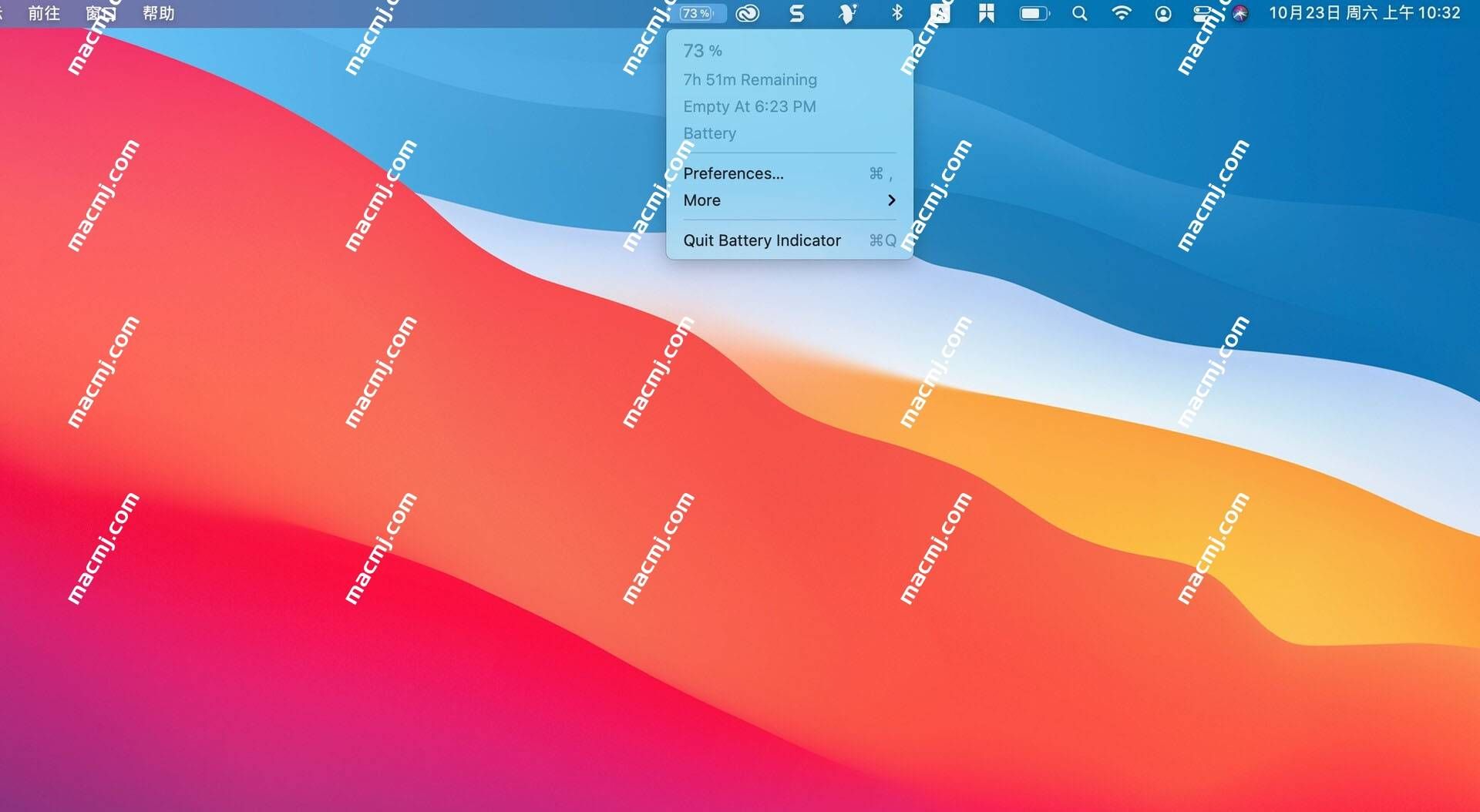 Battery Indicator for Mac(电池指示灯)