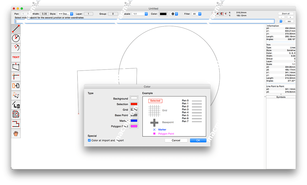 CADintosh X   for mac &#8211; CAD绘图软件