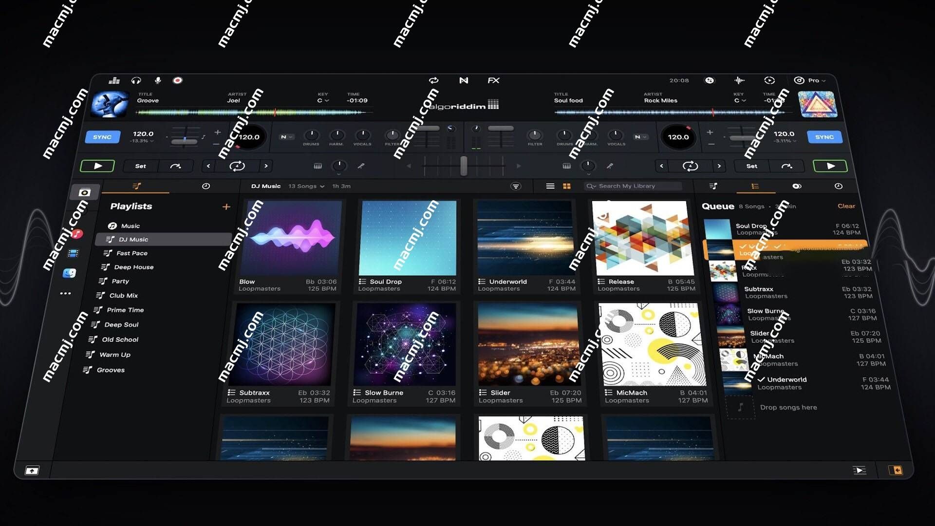 Algoriddim djay Pro Ai for Mac(DJ混音软件)
