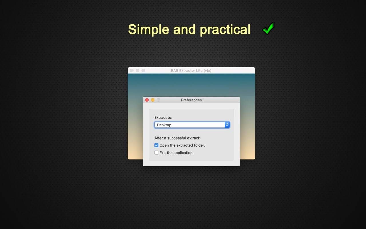 RAR Extractor &#8211; The Unarchiver Pro for mac(简单小巧的压缩软件)