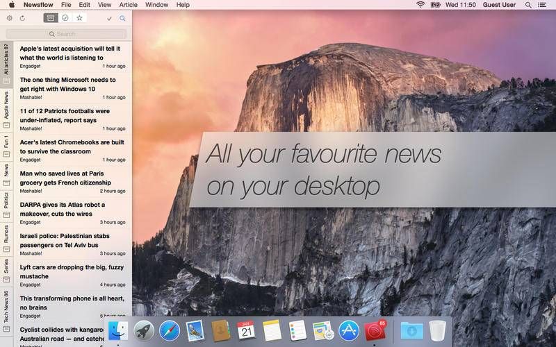 Newsflow for mac(RSS新闻阅读器)