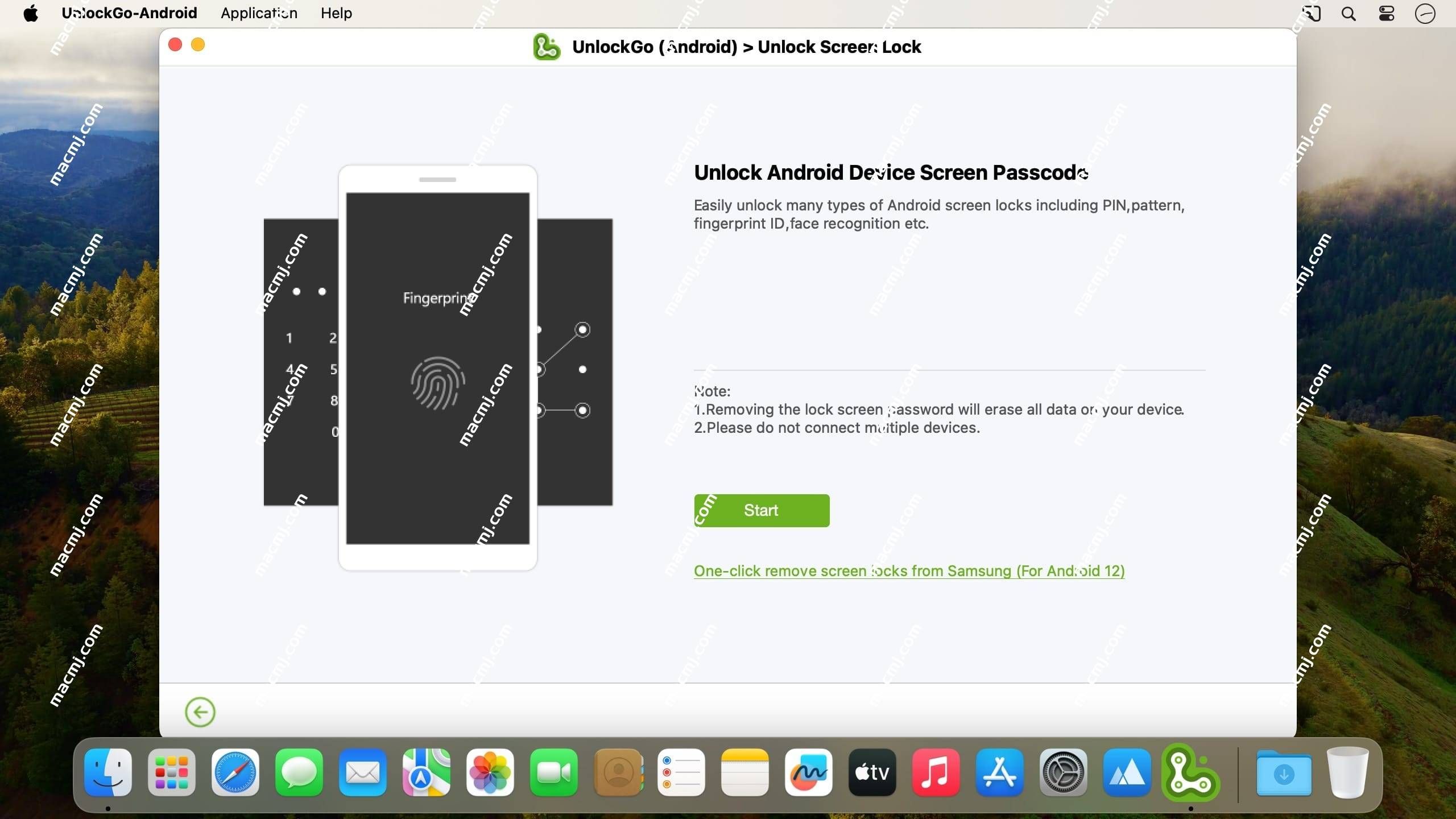 UnlockGo for Mac(安卓手机Android移除屏保密码)