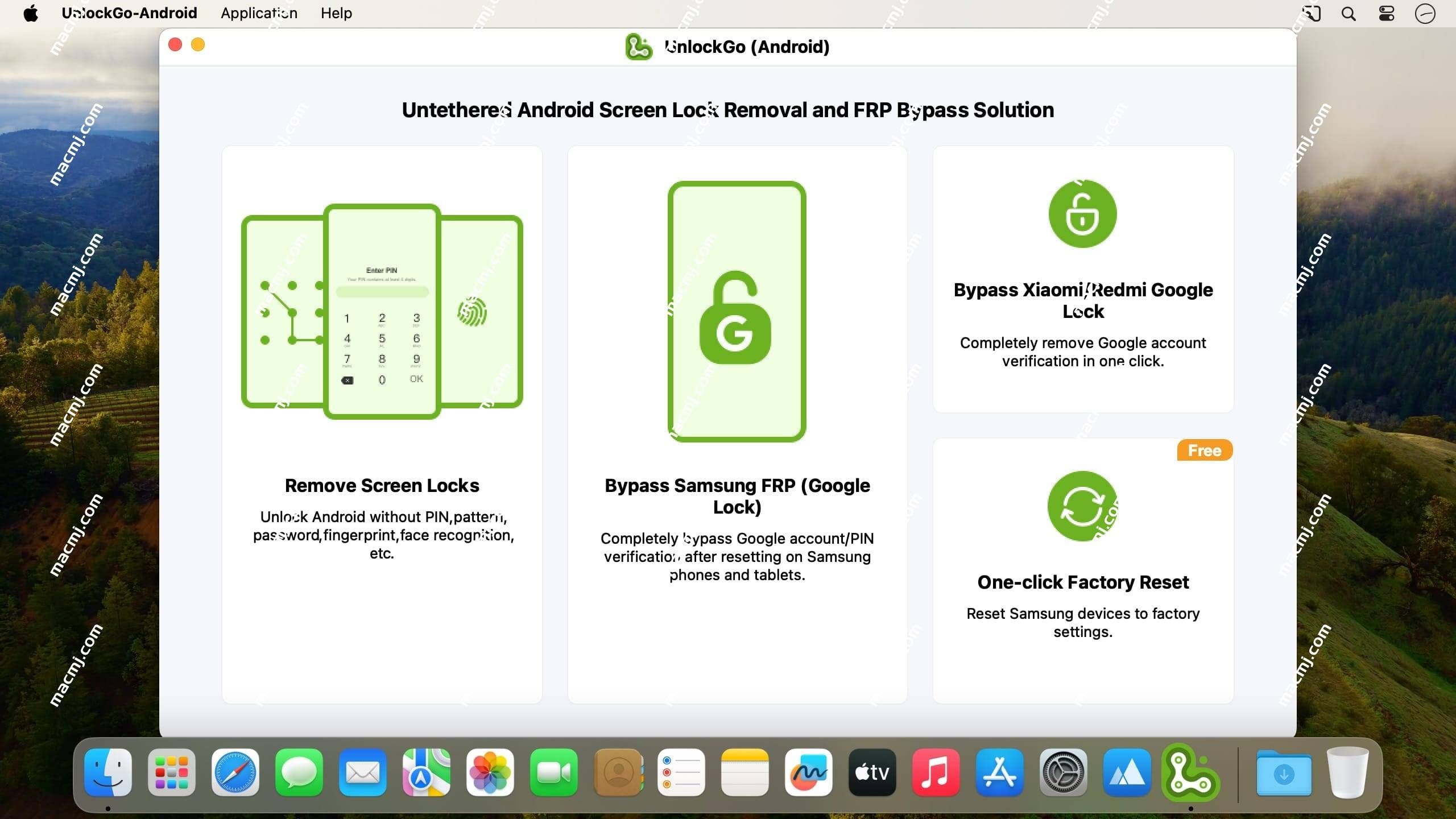 UnlockGo for Mac(安卓手机Android移除屏保密码)