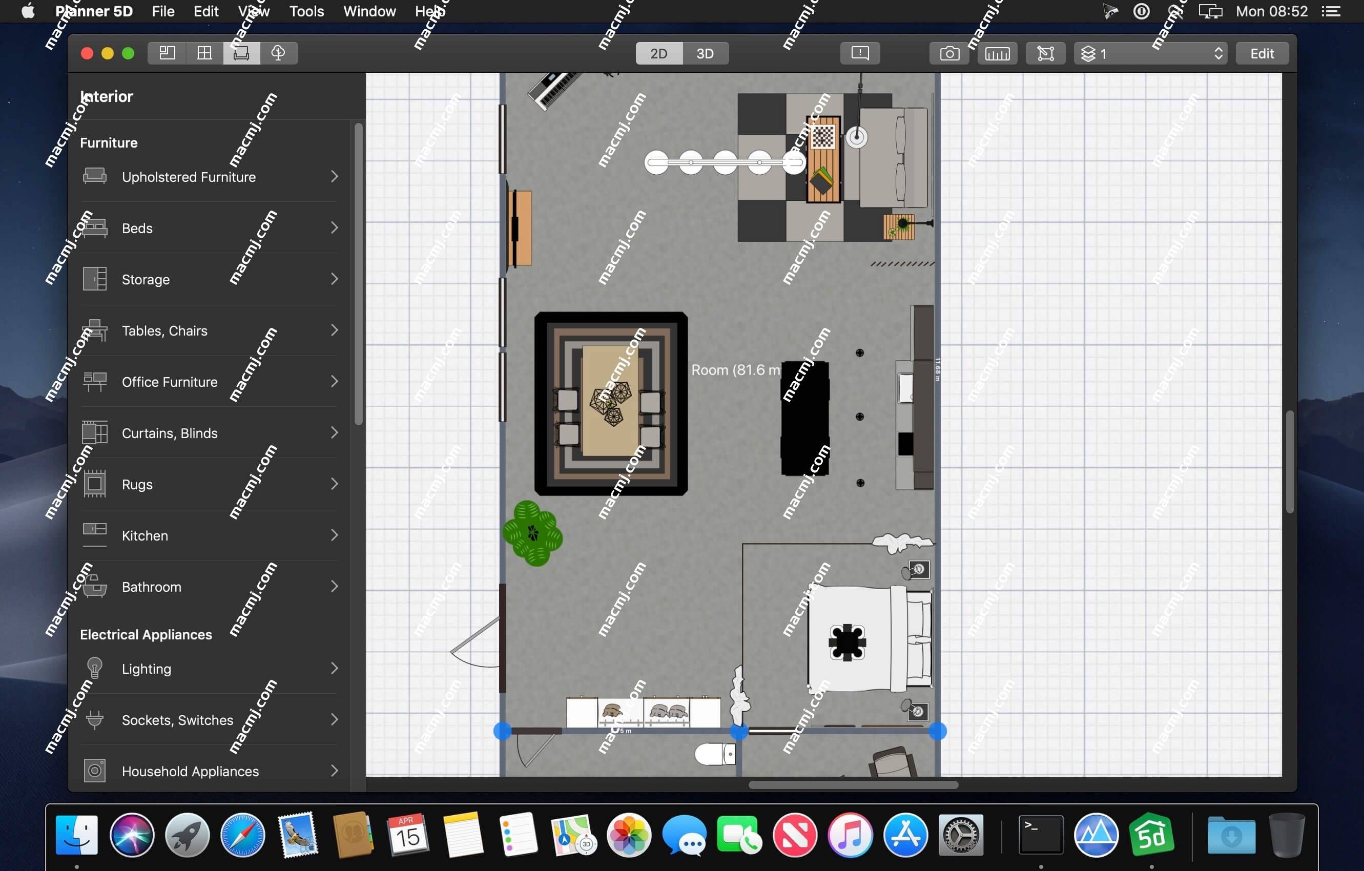 Planner 5D for Mac(室内家居设计软件)
