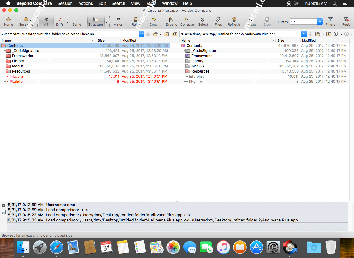 Beyond Compare 5 for Mac(文件同步对比软件)